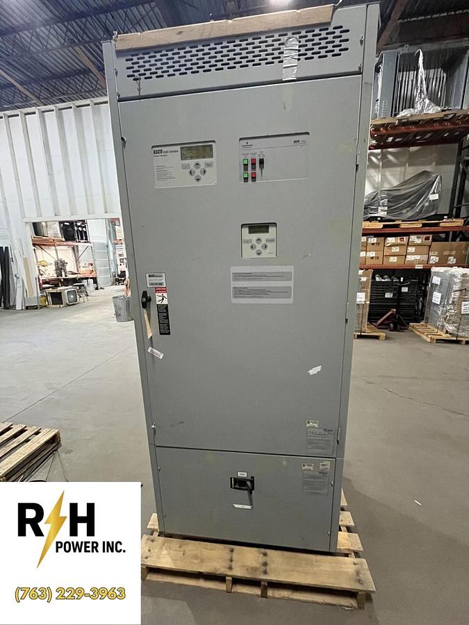 Used New 600 Amp 480V ASCO J07AUSA30600N5XC Automatic Transfer Switch - S/N: 582714WE