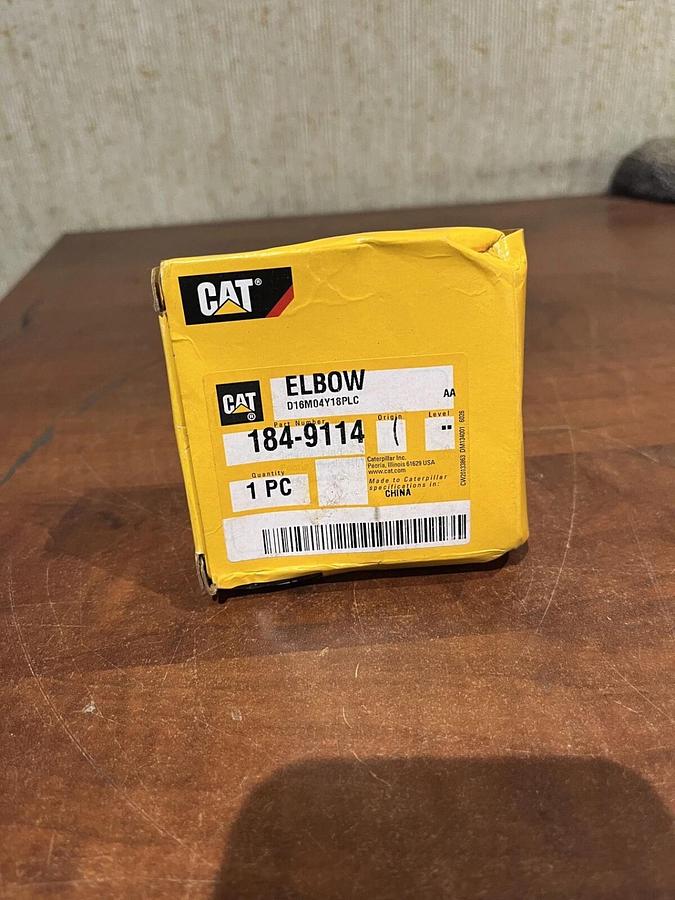 Used New CAT Elbow - P/N: 184-9114