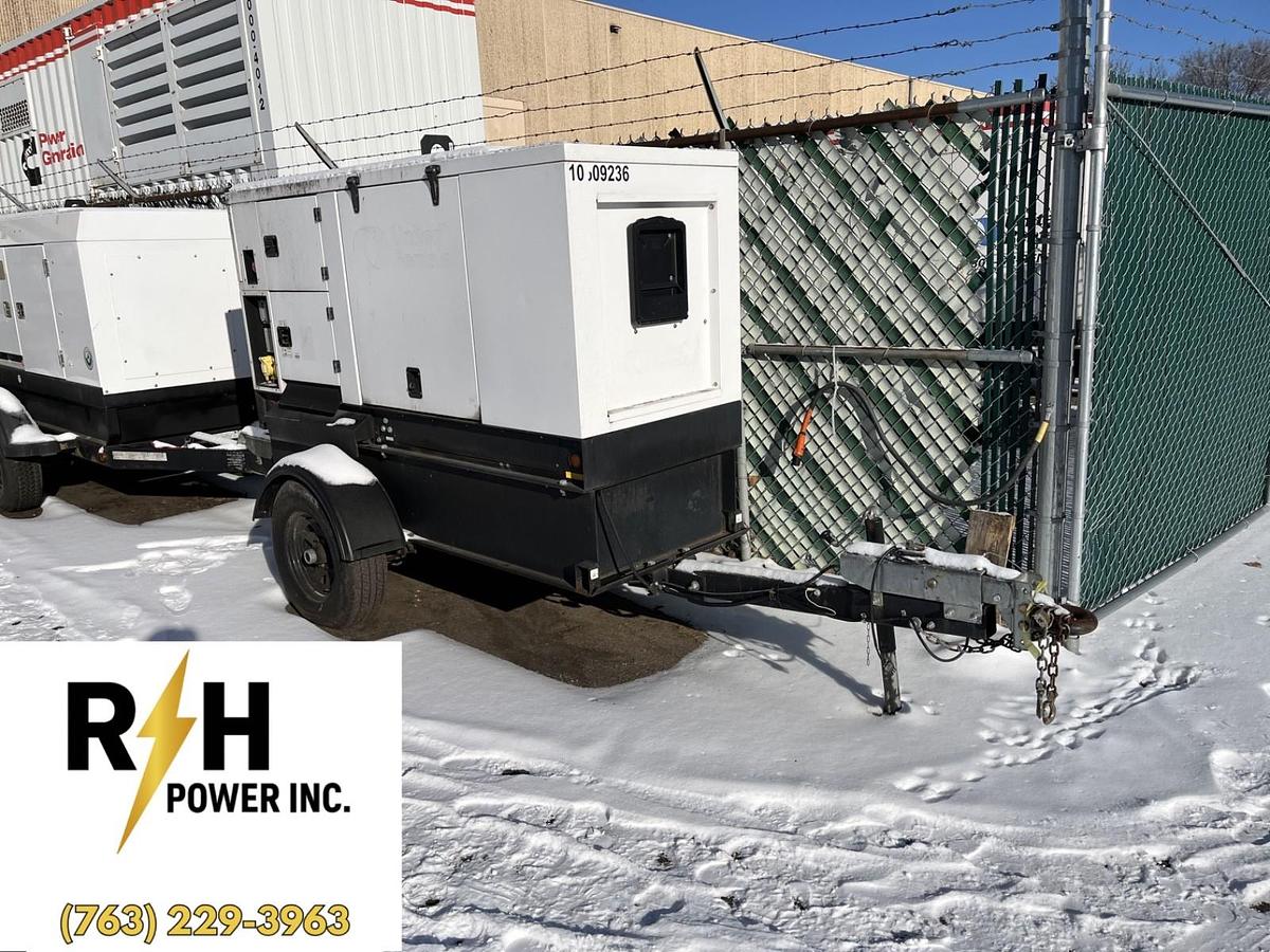 Used 25kVA Generac MMG25IF4 Mobile Diesel Generator - S/N: 3001741343