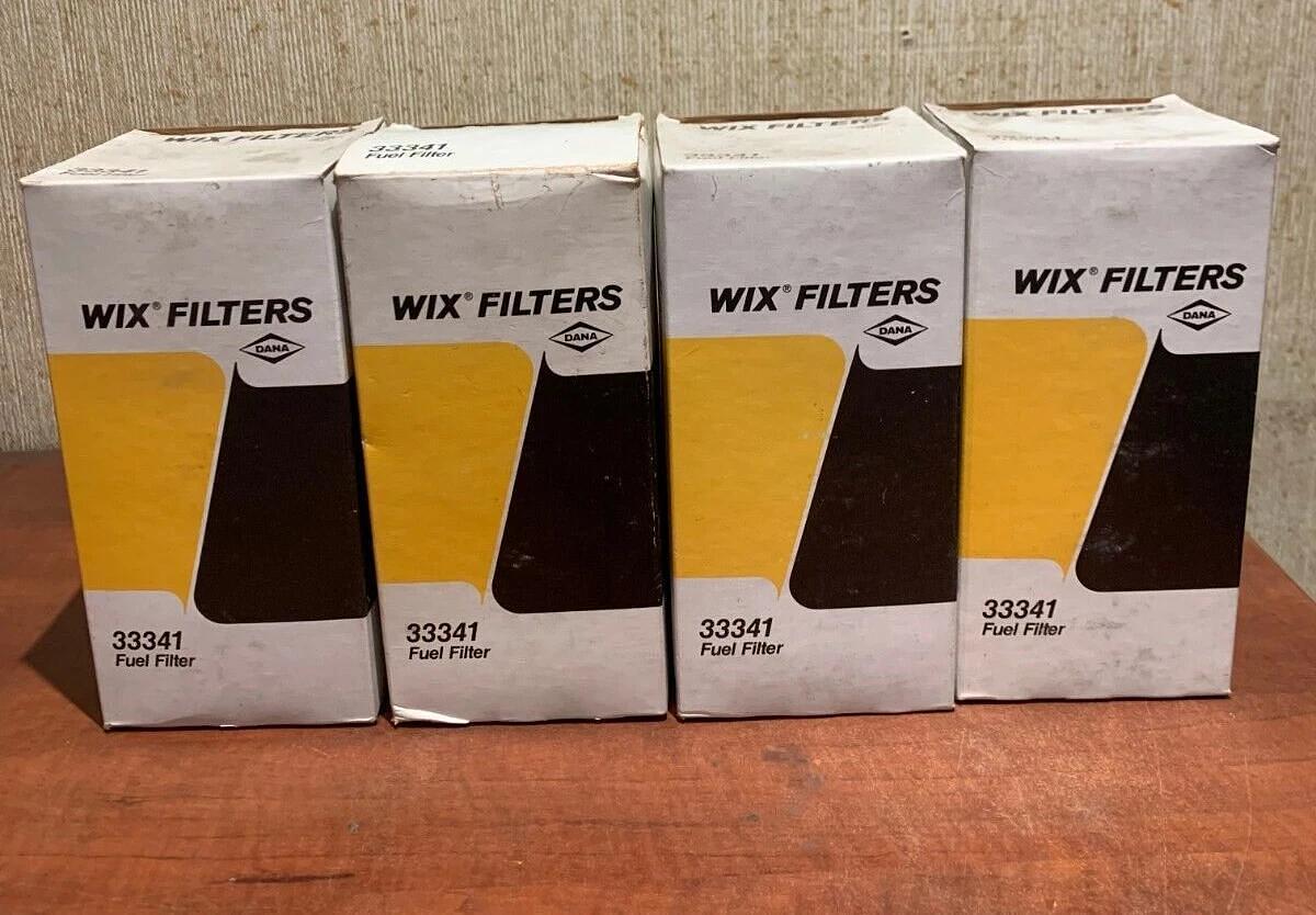 Wix 33341 Primary Fuel Filter (4 Pack)