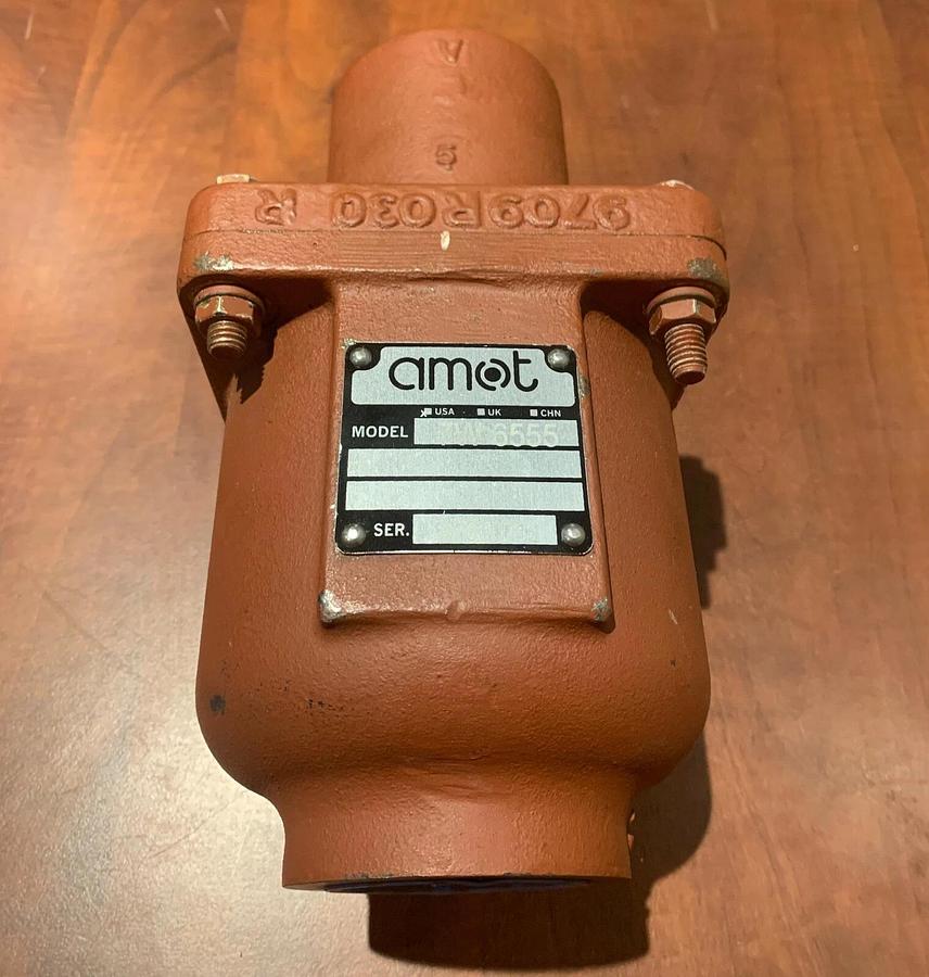 Used New Amot Thermostat Housing | CAT P/N: 7W-6555 VALVE G