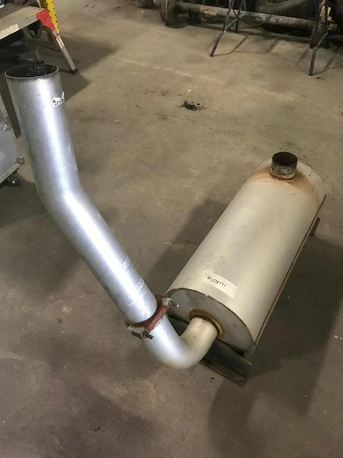 Used Wacker Neuson G240 Generator Exhaust | P/N: 0173771 and 0173774