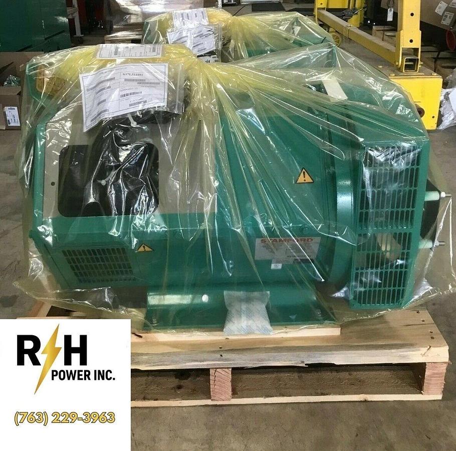 Used New 180kW Stamford Alternator UCI274G1 600V 3PH PN: 200-3237-15 | SN: X17L514481