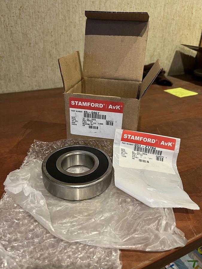 Used New Stamford Bearing Kit - P/N: 45-0867