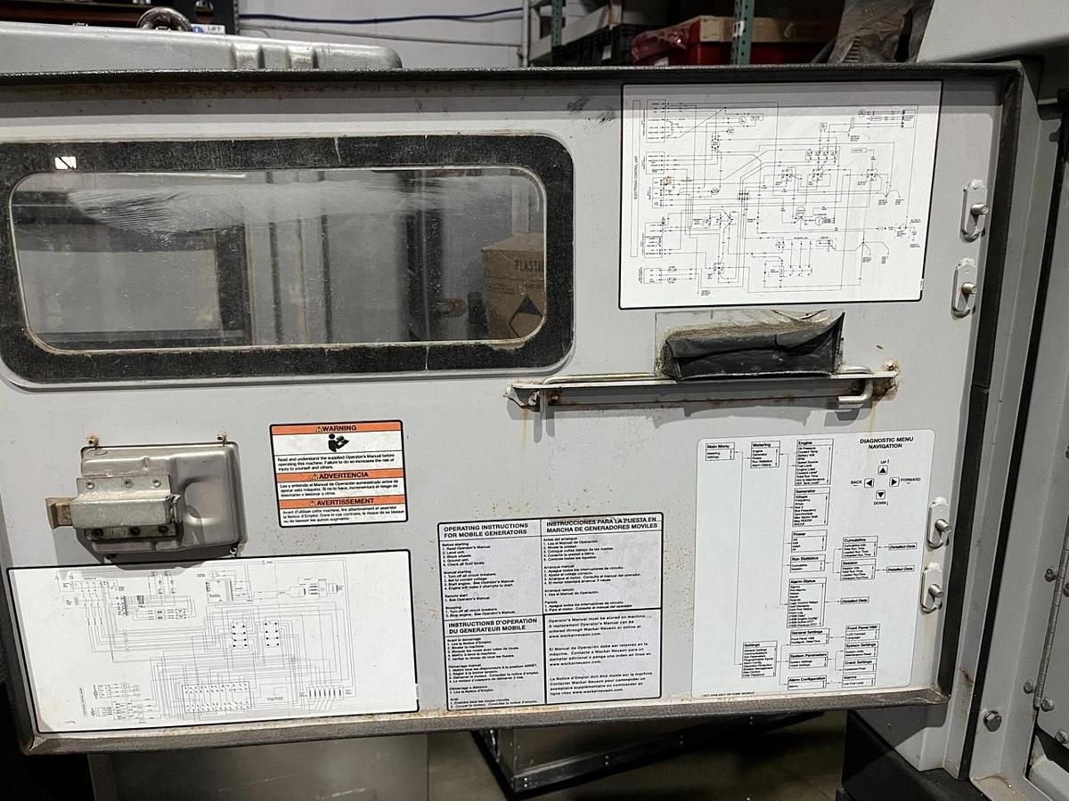 Used 25kVA Wacker Neuson G25 Mobile Diesel Generator - S/N: 24475341