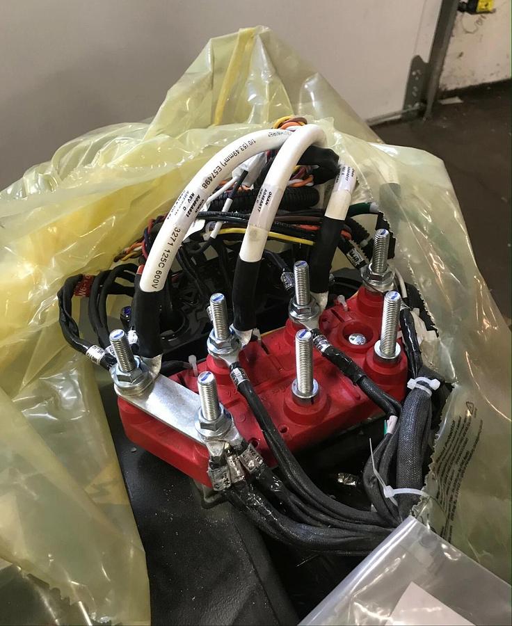 Used New 50kW Stamford Alternator CA125-J14 208V 3PH | P/N: A045L944 C40D6 C50D6