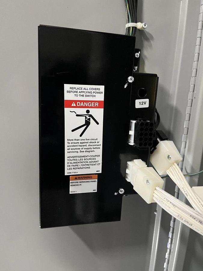 Used 200 Amp Cummins OTECSEB Service Entrance Auto Transfer Switch S/N: K22M181845