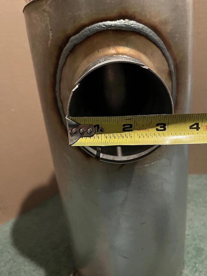 New Cummins Exhaust Muffler - P/N: 0155-4686