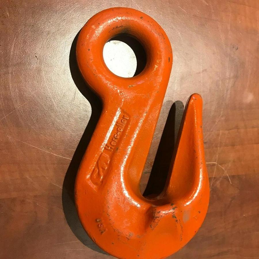 CM Herc Alloy Eye Chain Grab Hook 22-8 HA7/8 | USA Heavy Duty Rigging Lifting