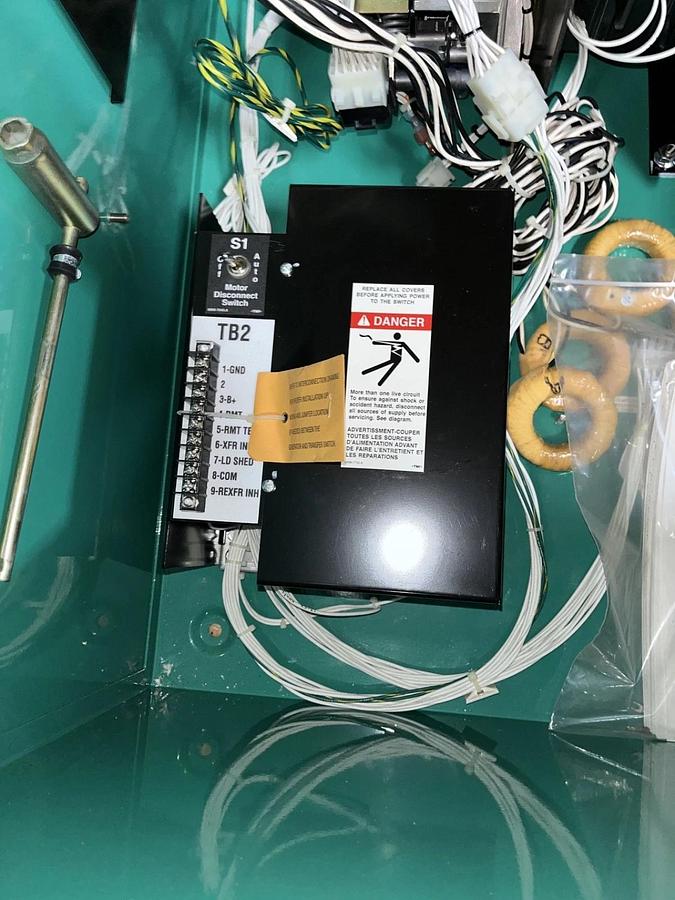Used 225 Amp 208V Cummins CHPCB Spec. A Automatic Transfer Switch - S/N: J16M108379