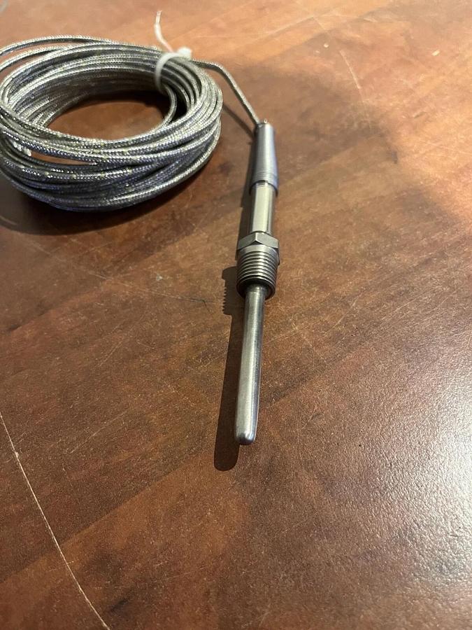 New Omega Pipe Plug Thermocouple Probe- P/N: TC-K-NPT-U-300-2"