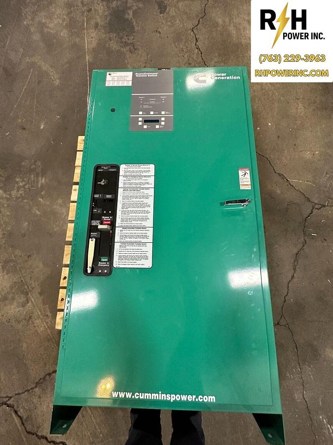 150A | 480V | Cummins BTPCB-1525128 Bypass Automatic Transfer Switch | s/n I15M877277