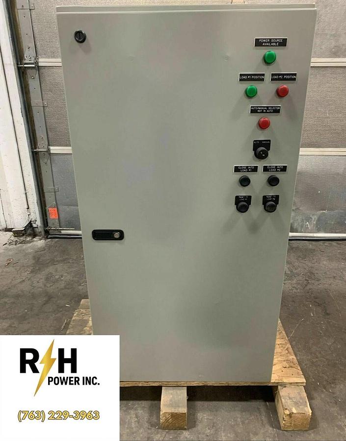 New 225 Amp Zenith Manual Transfer Switch 120/240V 3PH | ZTS2M