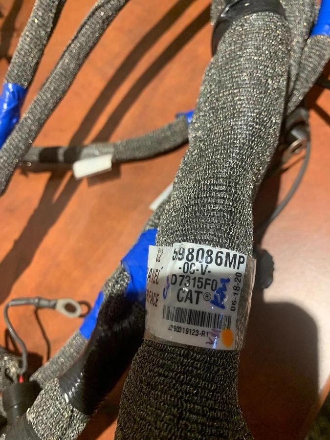 Used New Genuine OEM CAT Caterpillar Wiring Harness P/N: 599-8086MP 599-8086
