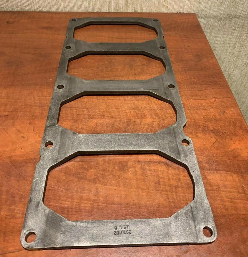 Used Used Genuine OEM Cummins Cylinder Block Plate Stiffener | P/N: 3970102