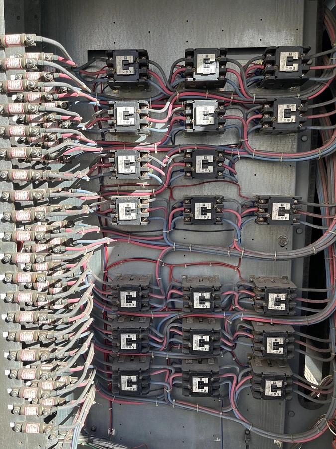 Used 2000kw Simplex LBS Forced Air-Cooled Resistive Load Bank S/N: 36970-99-43-17