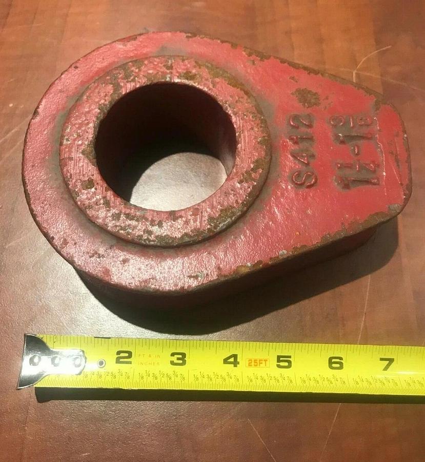 Crosby S-412 Solid Thimble - 1-1/4" - 1-3/8" Wire Rope | Rigging Lifting