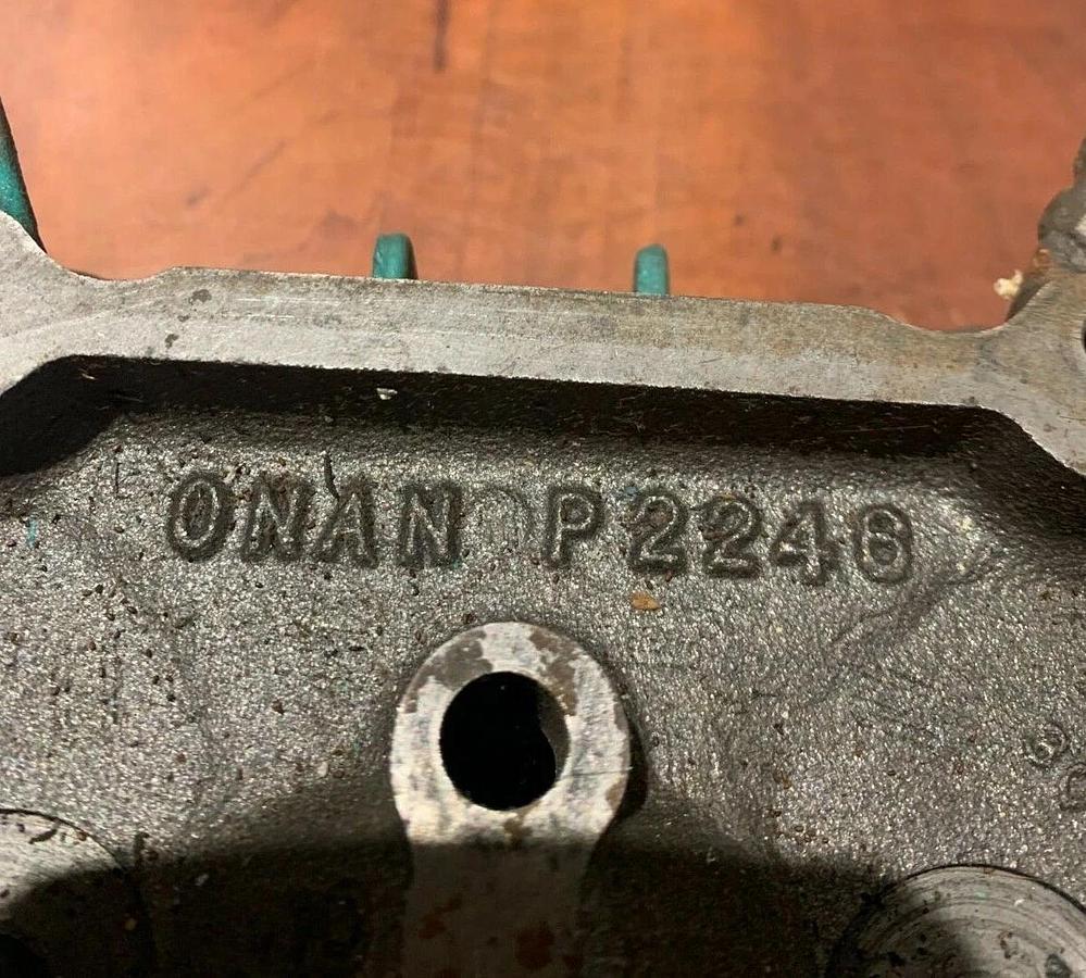 Used Used Onan P2246 Generator Cylinder Head | J Series Head