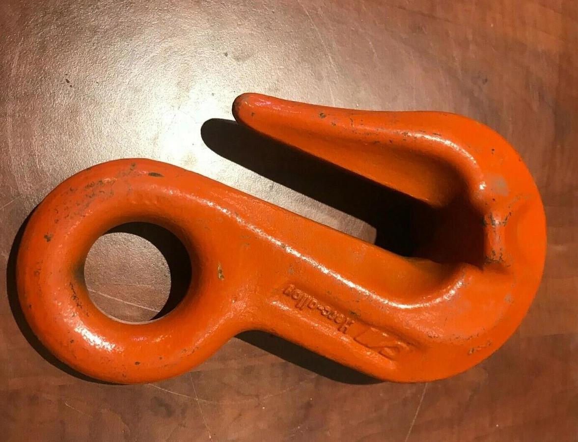 CM Herc Alloy Eye Chain Grab Hook 22-8 HA7/8 | USA Heavy Duty Rigging Lifting