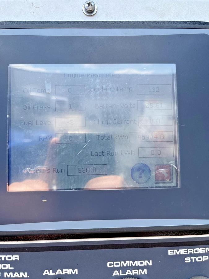 Used 600kw Generac MD600 Stationary Industrial Diesel Generator - S/N: 2098462