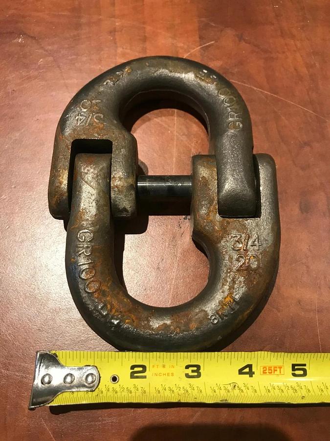 Crosby 3/4"" Alloy Connecting Link A-1337 LOK-A-LOY GR 100 | WLL 35,300 Lbs.