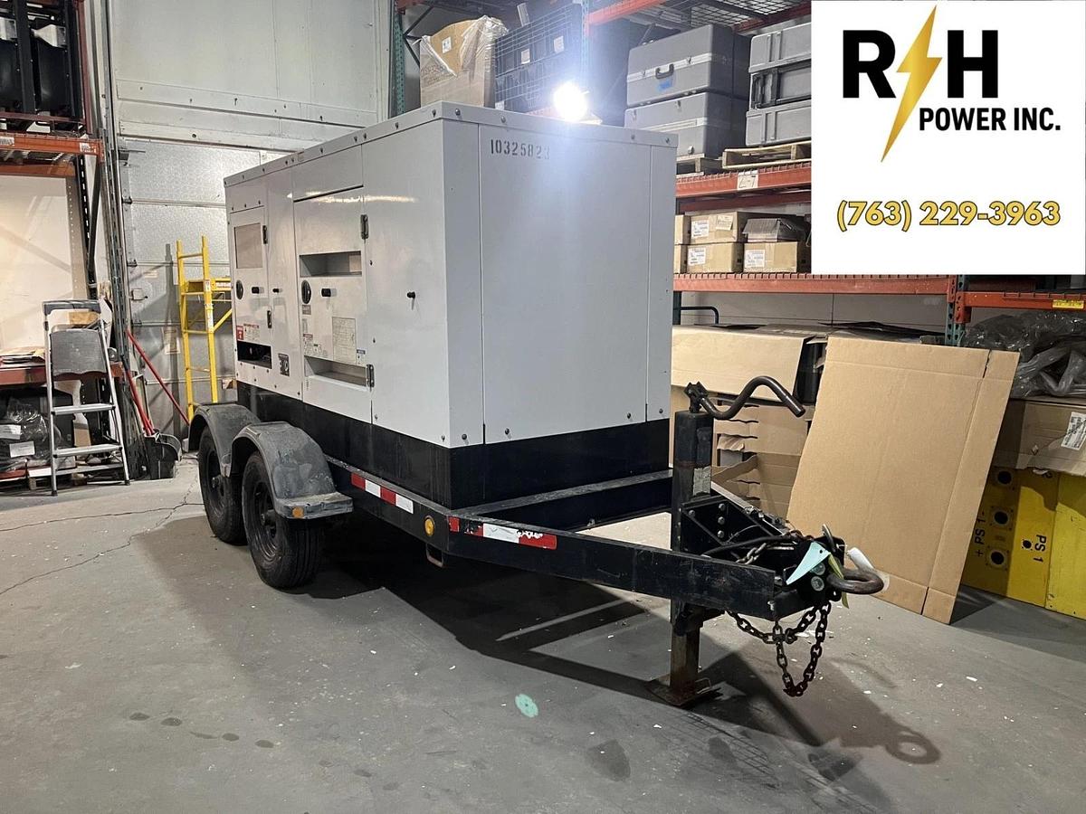 Used 100kw Cummins C100D6R Spec. D Mobile Diesel Generator - S/N: J140751121