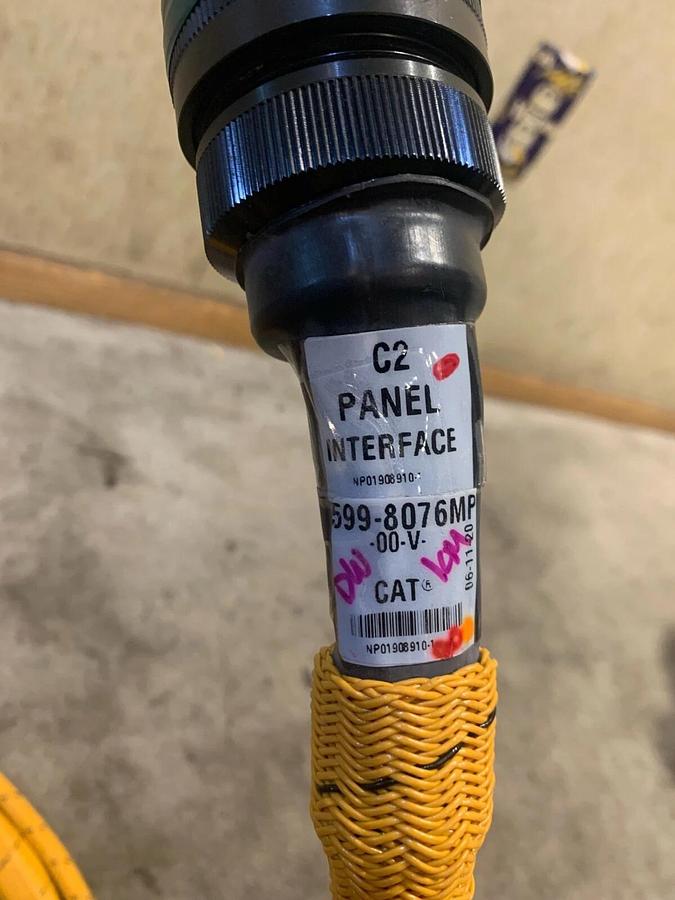 Used New Genuine OEM CAT Caterpillar Wiring Harness P/N: 599-8076MP 599-8076