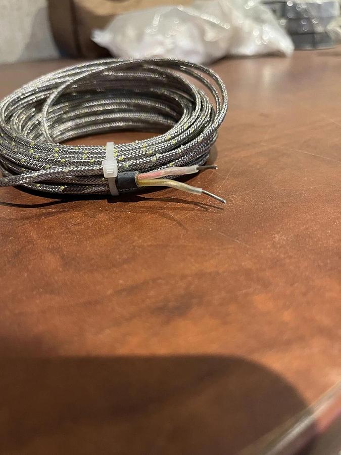 New Omega Pipe Plug Thermocouple Probe- P/N: TC-K-NPT-U-300-2"