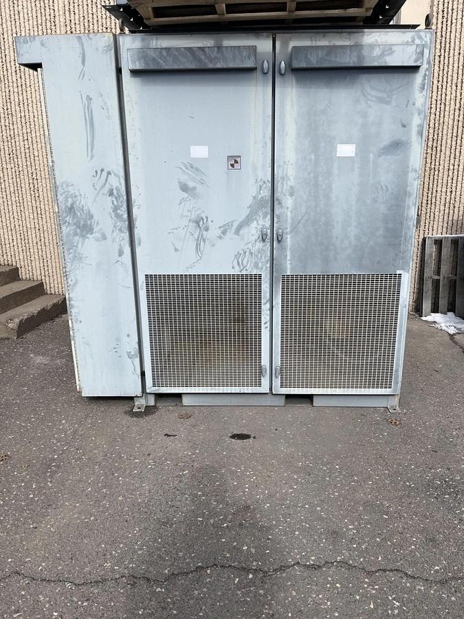 Used 2000kw Simplex LBS Forced Air-Cooled Resistive Load Bank S/N: 36970-99-43-17