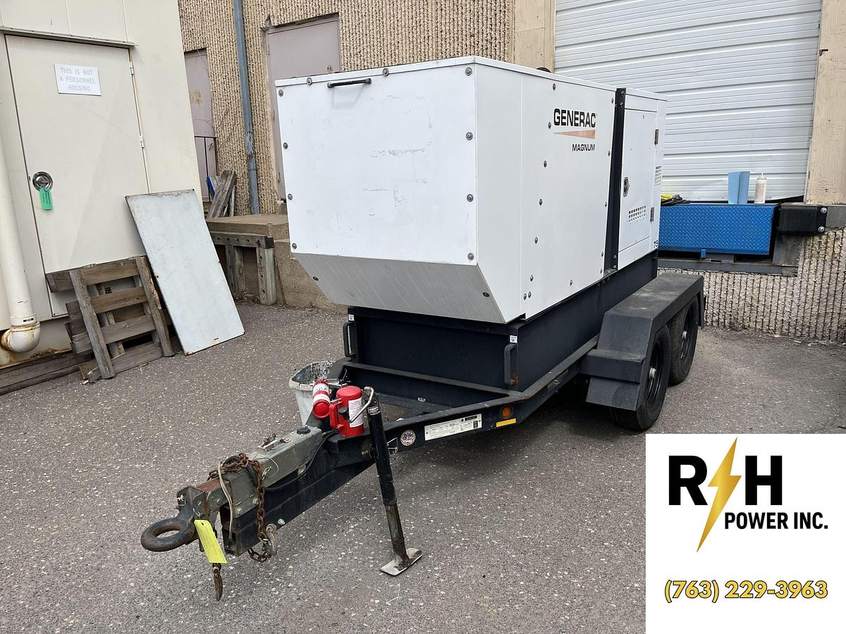 Used 75kVA 2018 Generac MDG75 Mobile Diesel Generator - S/N: 3003509349 (New GenEnd!)