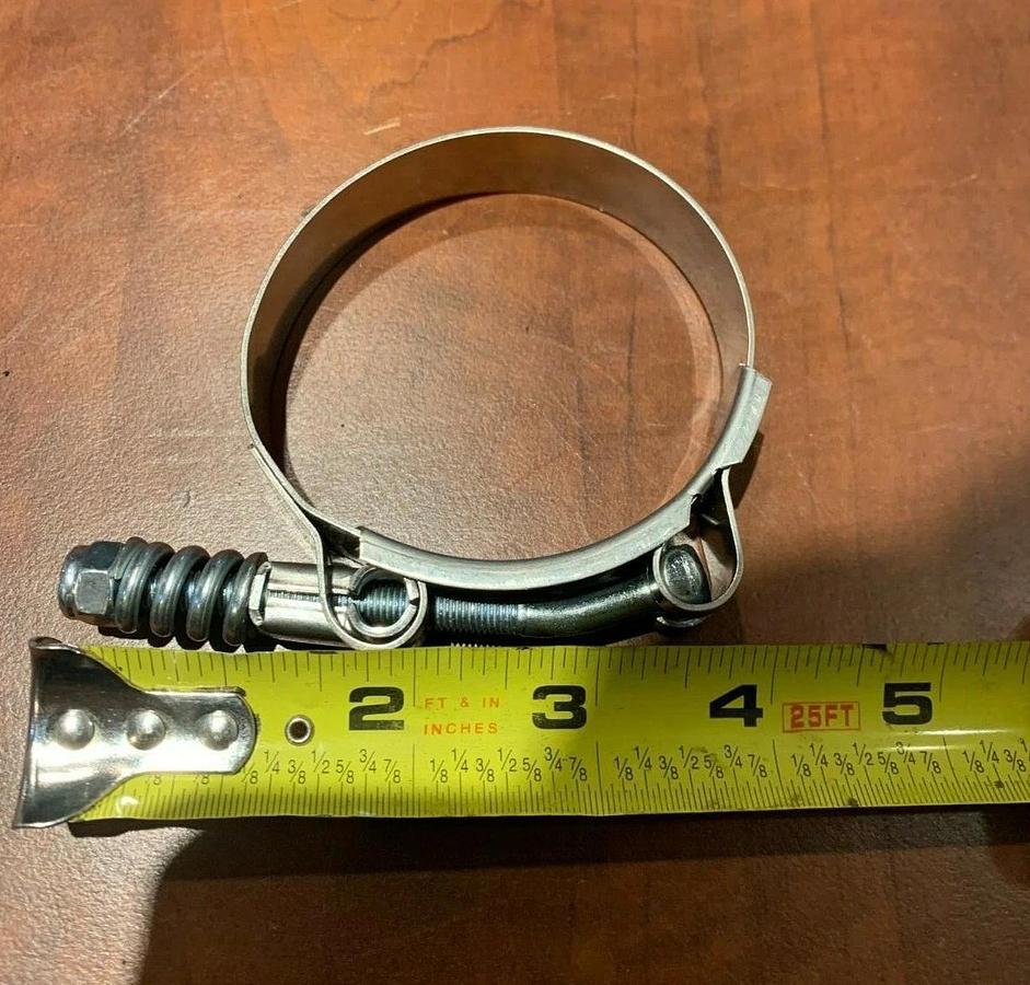 Used (10 Pack) Breeze 2.5" T-Bolt Hose Clamp | Cummins P/N: A034C656 (USA Made)