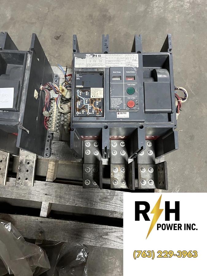 Used Used Cutler-Hammer 1600 Amp 3-Pole SPB65 Circuit Breaker - SPBSR316F-B