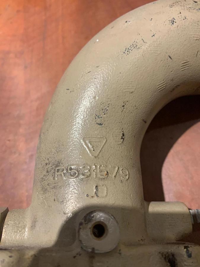 Used Genuine OEM John Deere Air Intake and Temperature Sensor R531579 RE537635