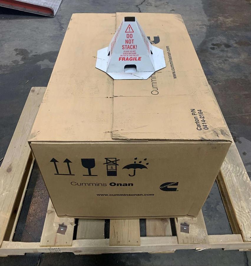 New 5.5kW Cummins Onan RV Gasoline Generator 5.5HGJAB-901M | S/N: B200723488