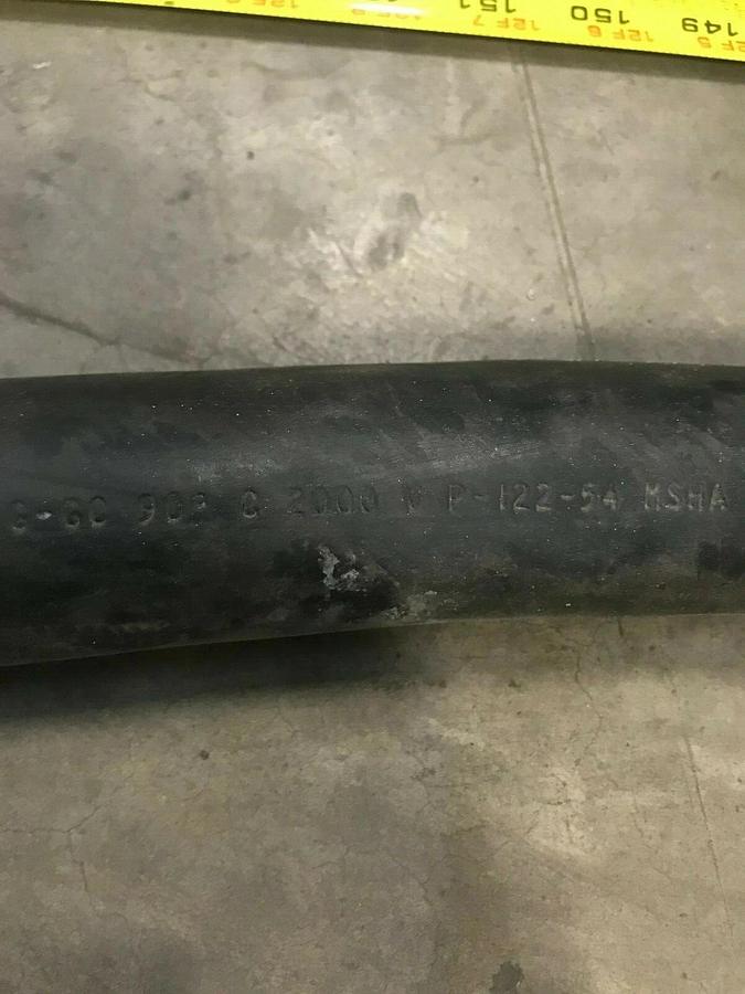 Used 40' 2/0 AWG 4 Conductor Meltric DS 200 Amp 3 Phase 480V Wire Cable