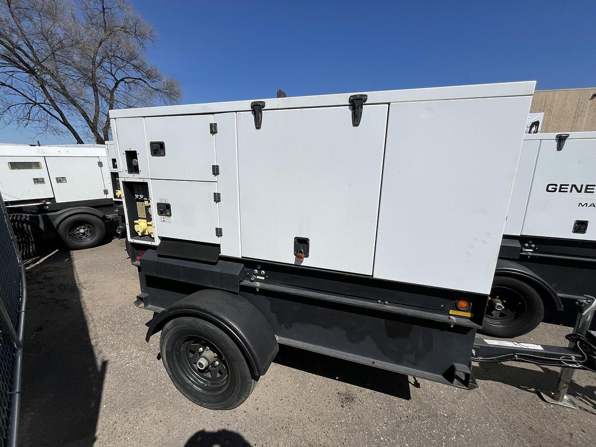 Used 25kVA 2017 Generac MMG25IF4 Mobile Diesel Generator - S/N: 3001699105