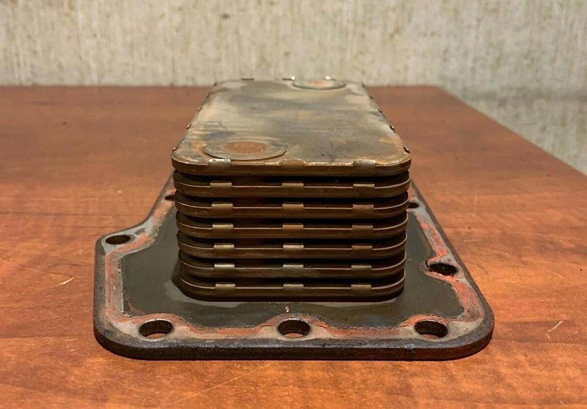 Used Used Genuine OEM Cummins Oil Cooler Core C100D6R QSB5 4.5L | P/N: 3959031