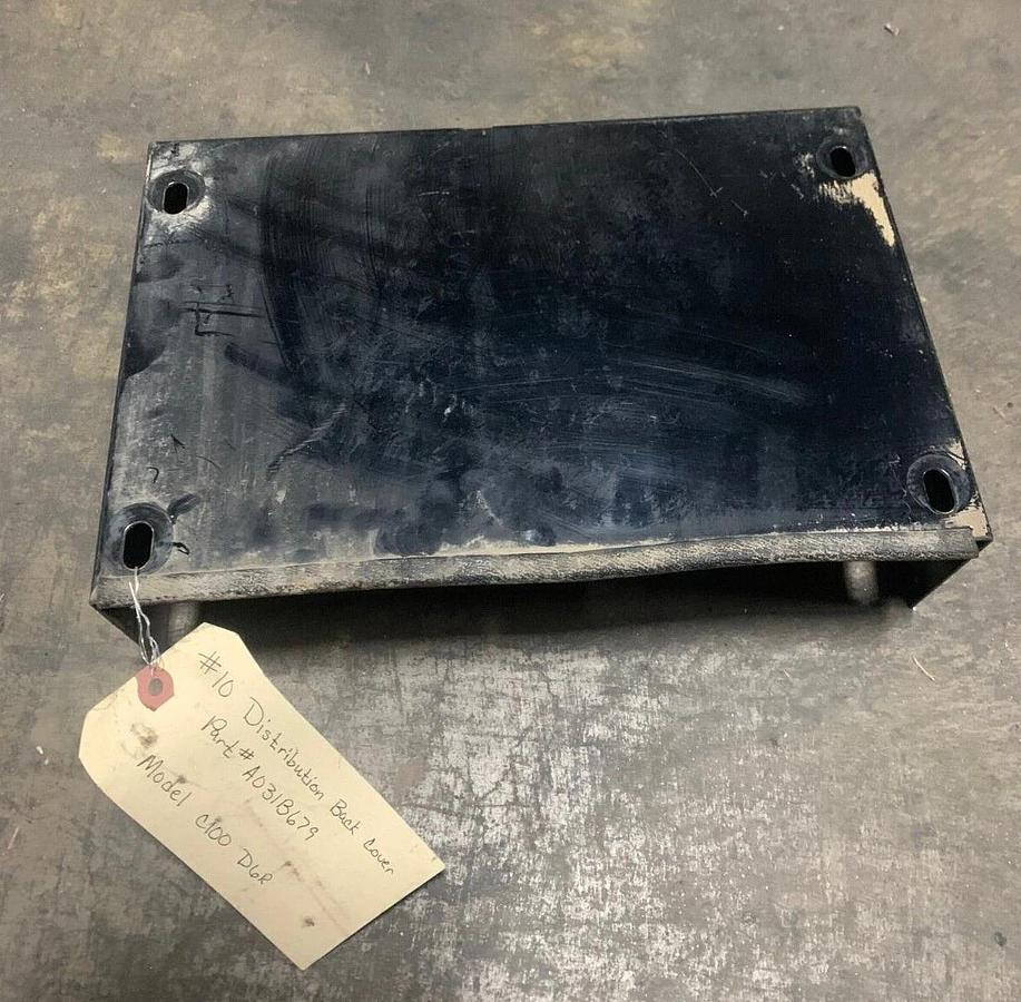 Used Used Genuine OEM Cummins Distribution Back Cover C100D6R | P/N: A031B679
