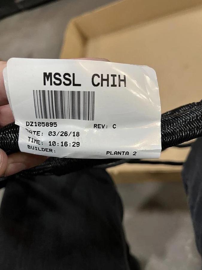 John Deere Wiring Harness P/N: DZ105895