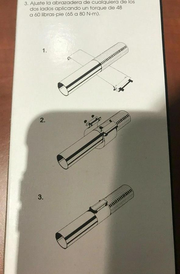 Used 4" Torca EasySeal Stainless Butt Joint Band Exhaust Clamp Sleeve A034C660