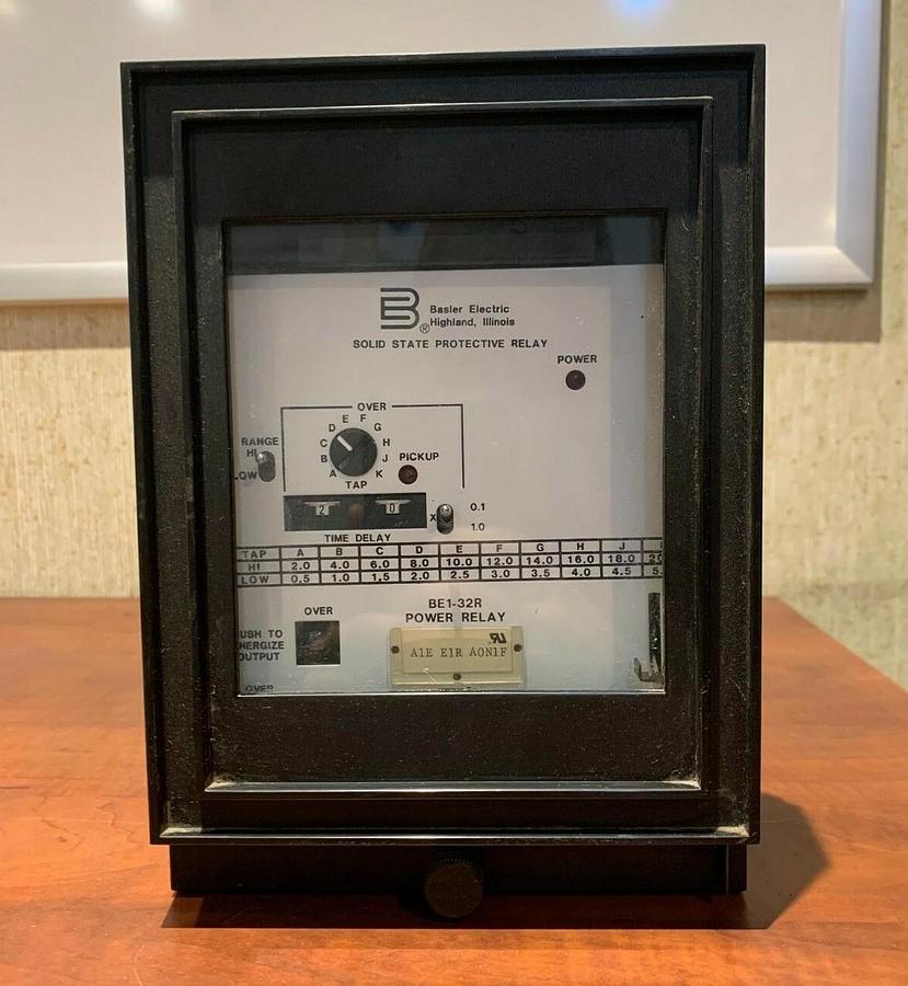 Used Basler Electric BE1-32R Power Relay | A1E E1R A0N1F
