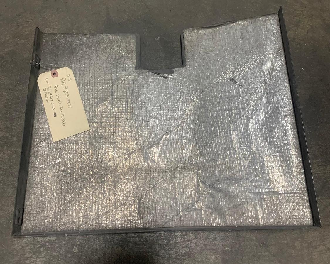 Used Used Genuine OEM Cummins Heat Shield C100D6R | P/N: A031B498