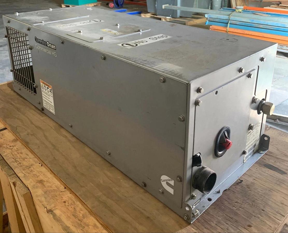 Used 15kW Cummins Onan Hydraulic Generator 120/240V 15RBAB-5964B | SN: K070124793