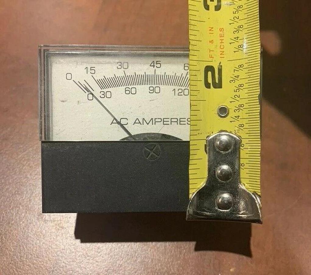 Used Yokogawa AC Amperes Amp Panel Meter 0-150 | Multiquip MQ P/N: 0601808986
