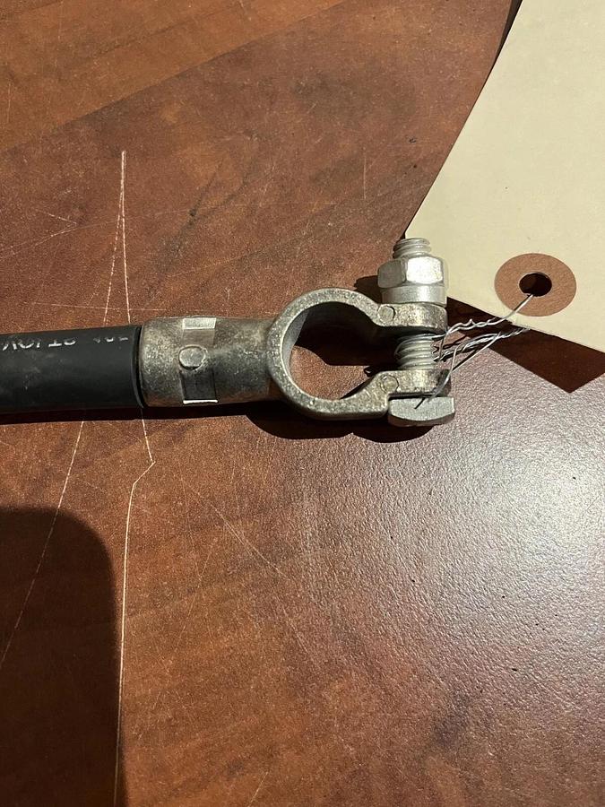 12" Prestolite Double Sided 2/0 GA. 600V  Battery Cable