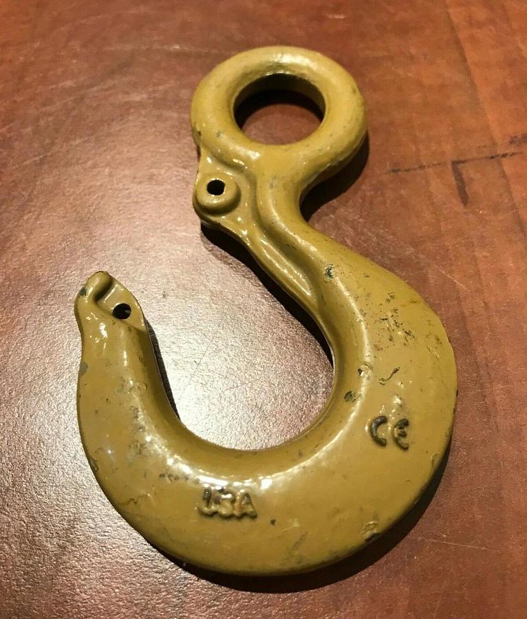 New Crosby Lifting Rigging Hook WLL 1 1/2 Ton (3,000 lbs.) | USA