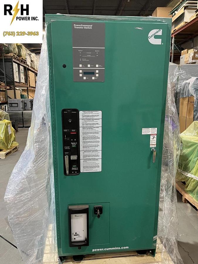 225 Amp 480VAC Cummins BTPCB Spec. A Automatic Transfer Switch - S/N: I21M978608