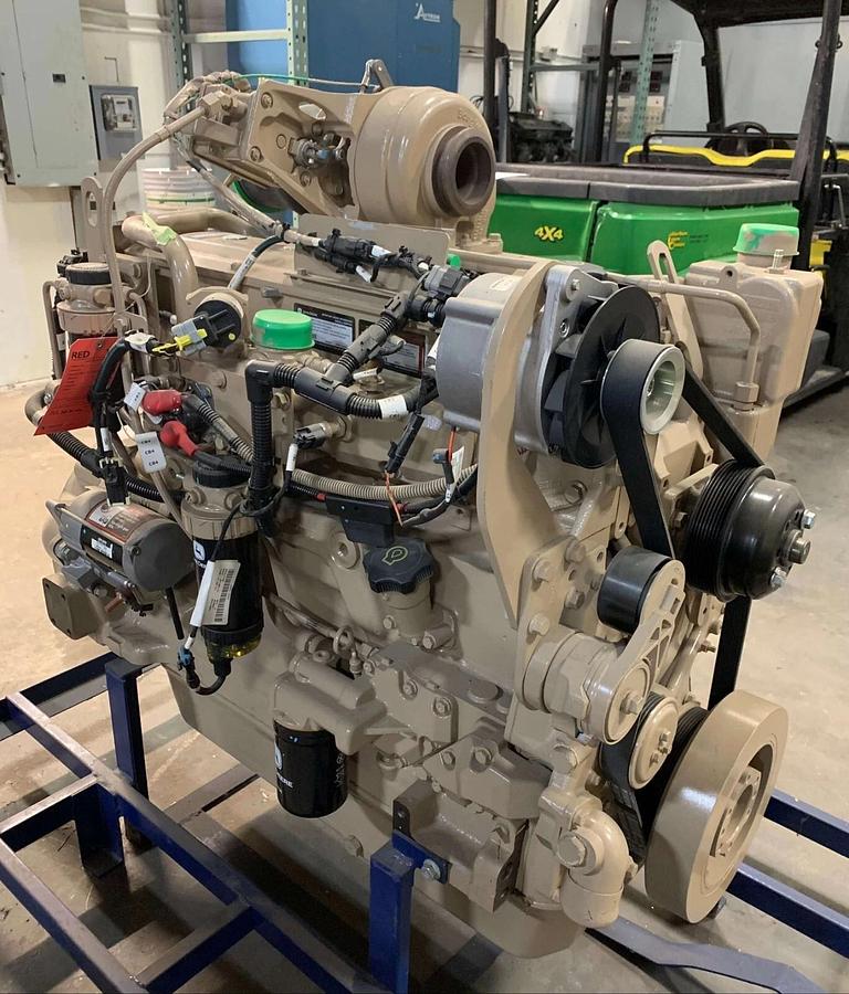 Used New 6.8L John Deere 6068HFG85 Diesel Engine | P/N: 2840044