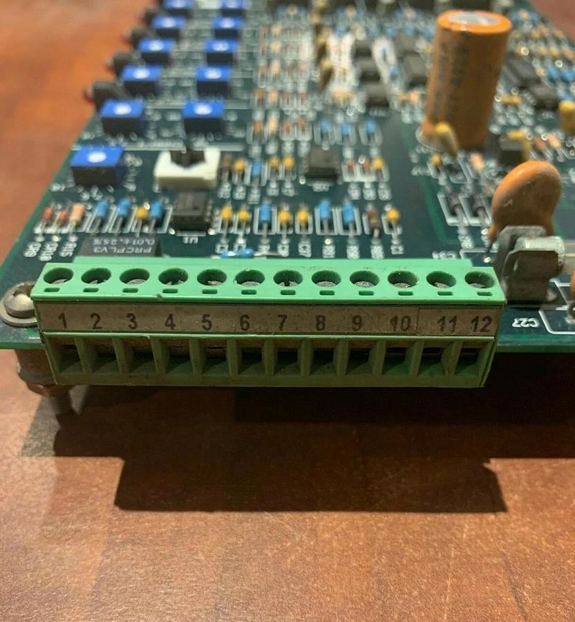 Used Avtron Asco Load Shed PCB ASSY. A22829 Rev. H | From Avtron K675A Load Bank