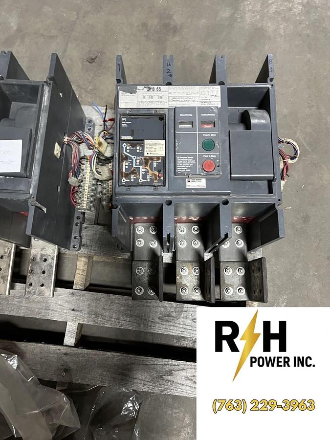 Used Used Cutler-Hammer 1600 Amp 3-Pole SPB65 Circuit Breaker - SPBSR316F-B